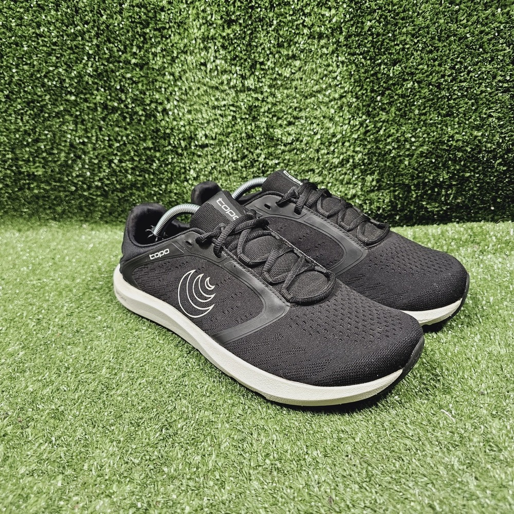 Topo Athletics ST-5 Black Gray Athletic Running Sneakers Womens Size 9